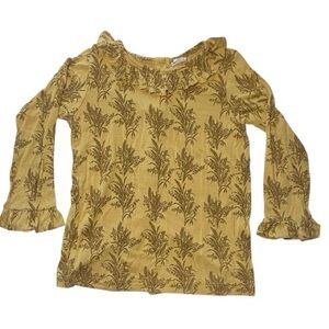 Kate Quinn Kids Blouse - Golden Floral 2T